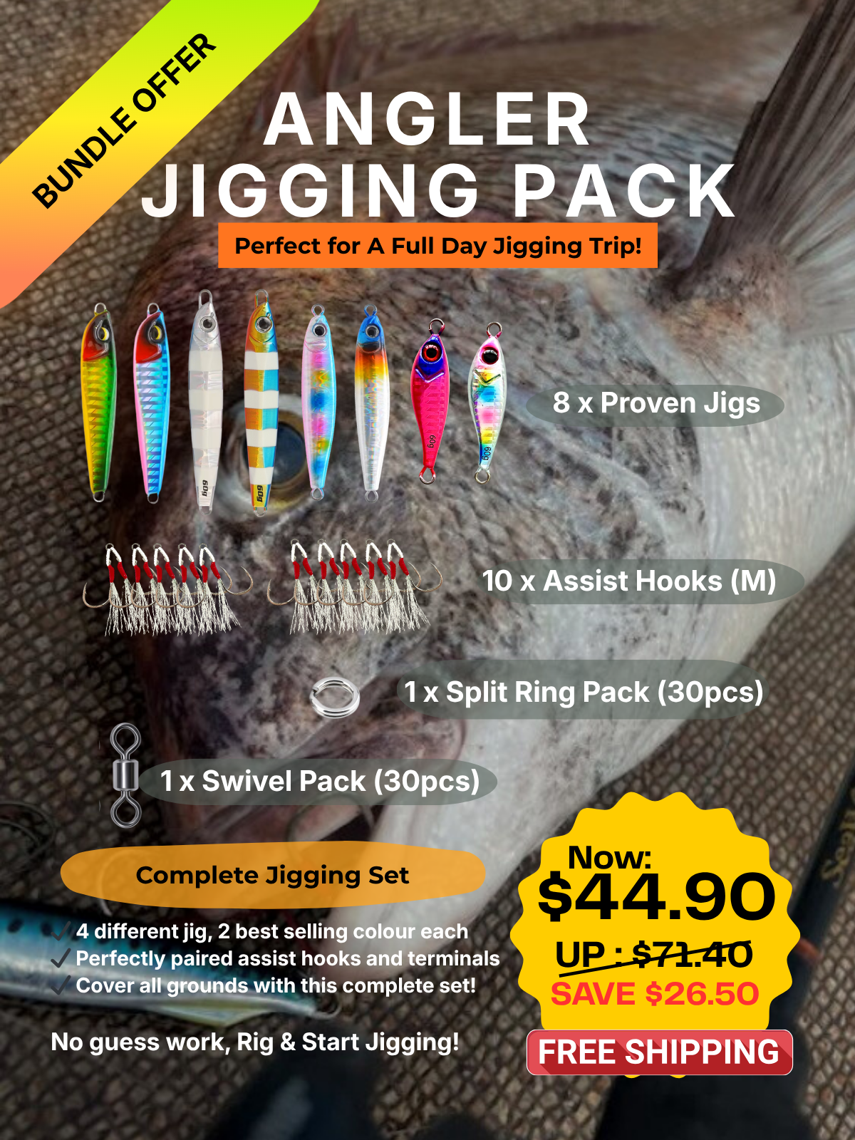 Angler Jigging Pack