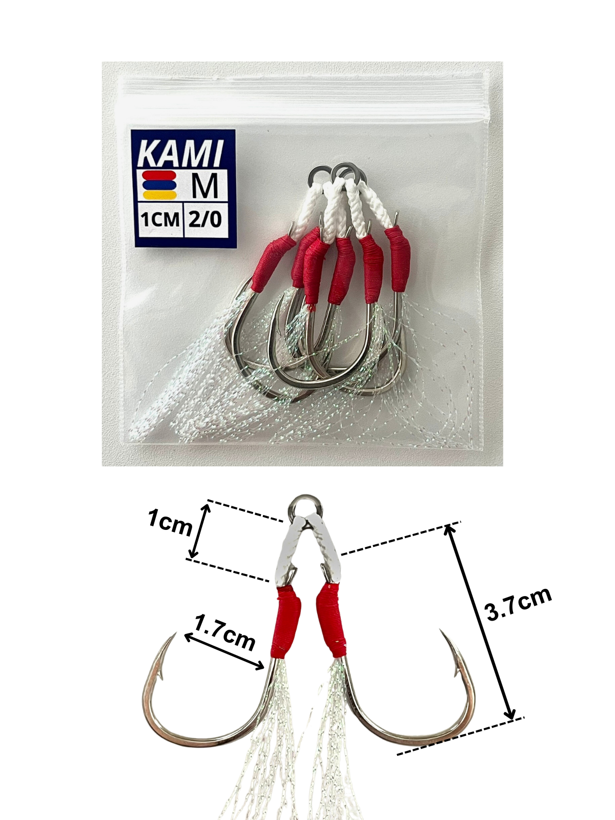 KAMI Light Jigging Assist Hook (Size M)