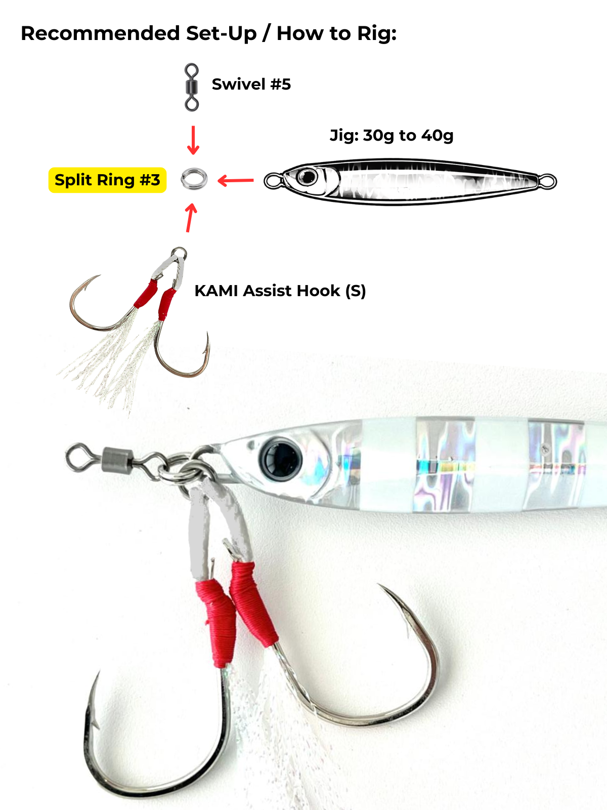 KAMI Split Ring (Size 5)