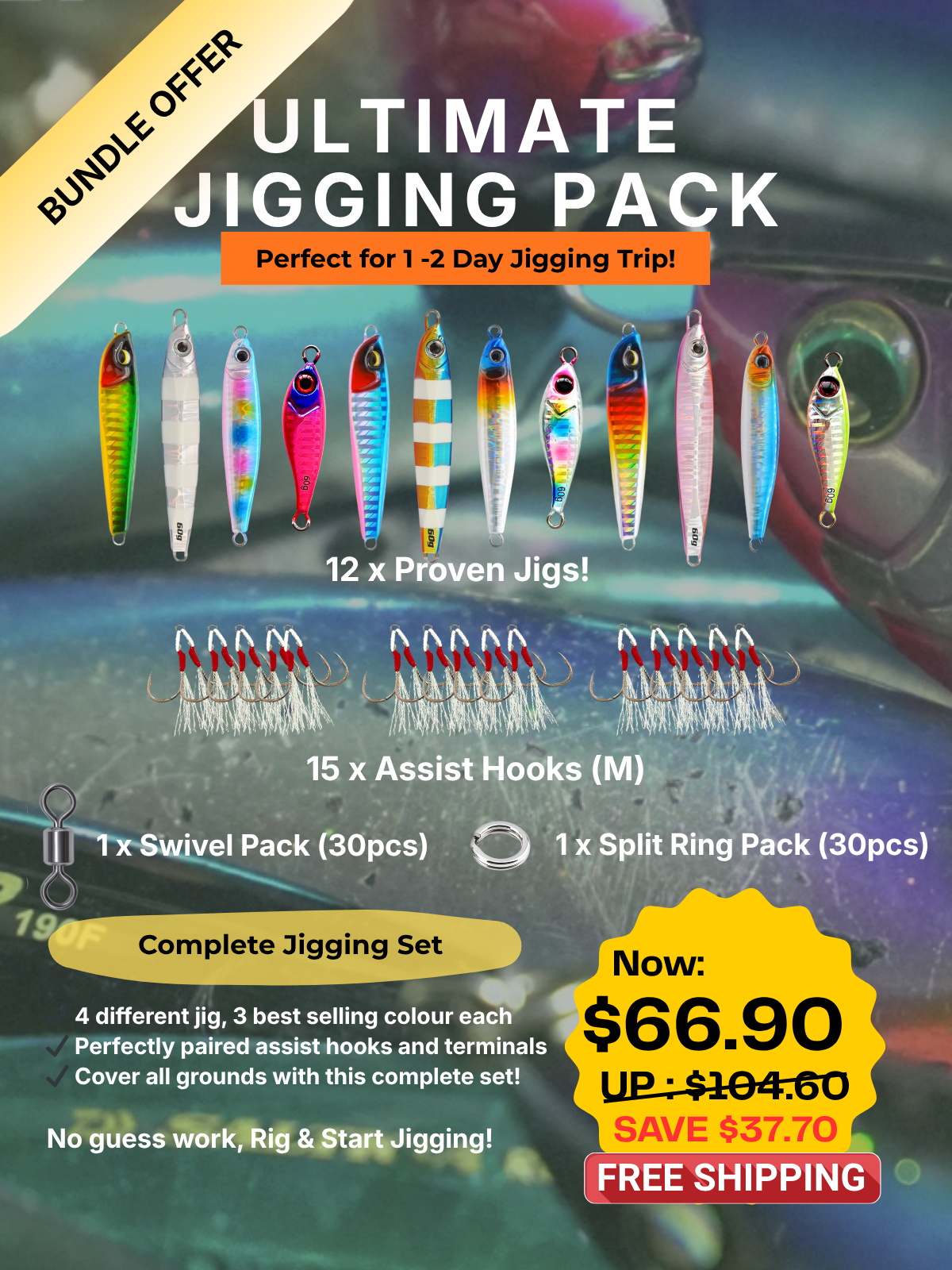 Ultimate Jigging Pack