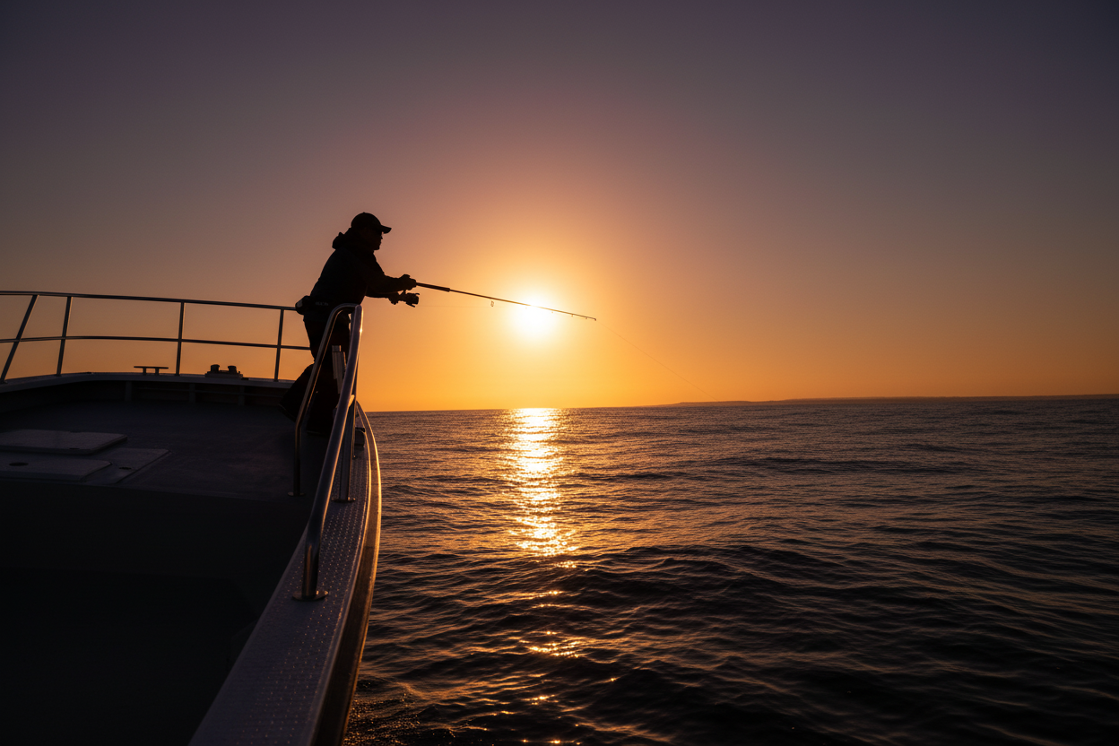 Offshore fishing hero banner