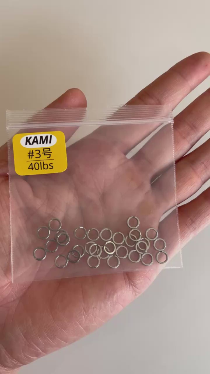 KAMI Light Jigging Split Ring